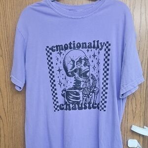 Comfort Colors Purple Graphic Tee